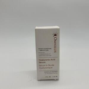 NWT Omnilux Hyaluronic Acid Serum for Anti-Aging Skincare 1 fl oz 30 ml size New